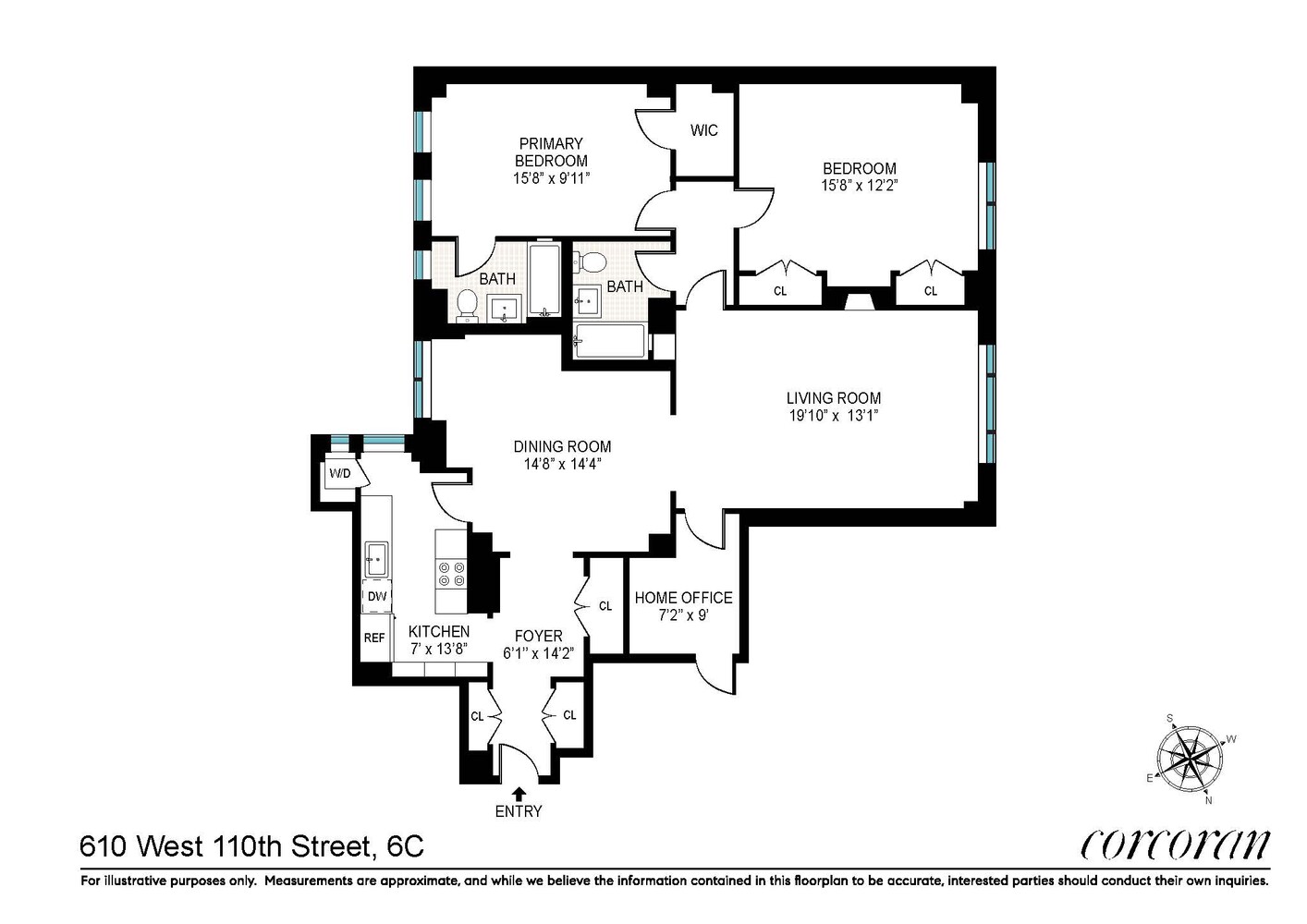 610 West 110th Street 6C Upper West Side New York NY 10025