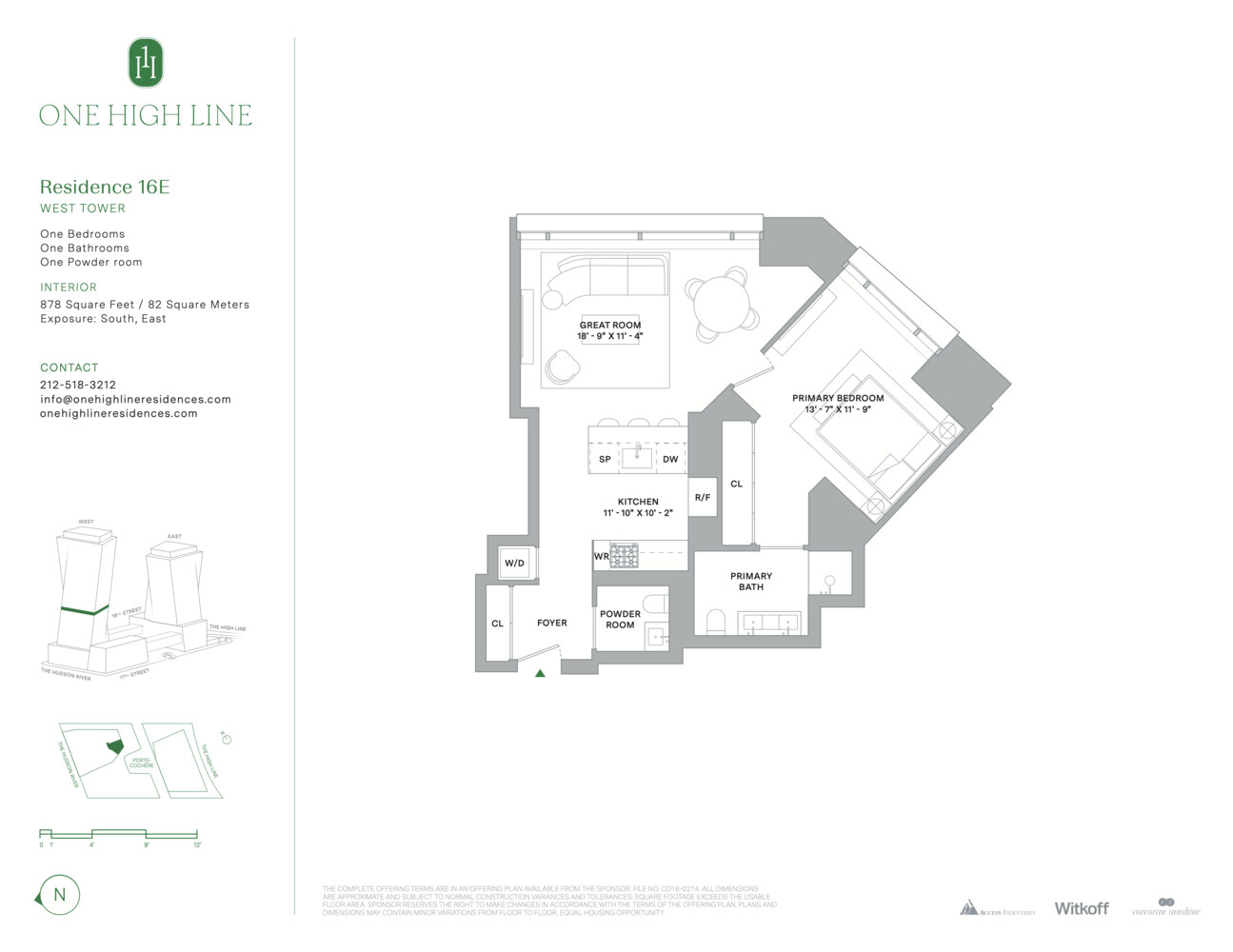 500 West 18th Street W16E Chelsea New York NY 10011