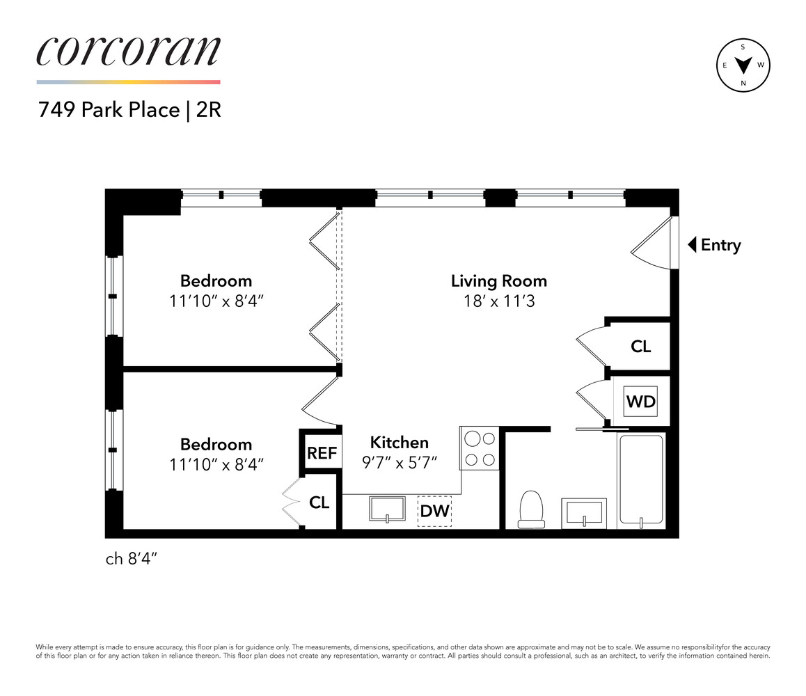 115 Rogers Avenue 2R Crown Heights Brooklyn NY 11216