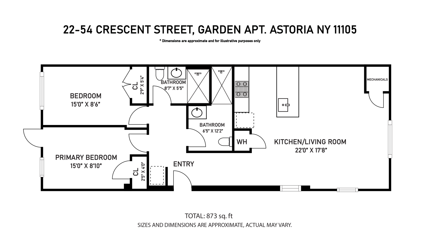 22-54 Crescent Street 1 Steinway-Ditmars Queens NY 11105