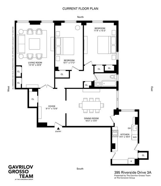 395 Riverside Drive 3A Morningside Heights New York NY 10025