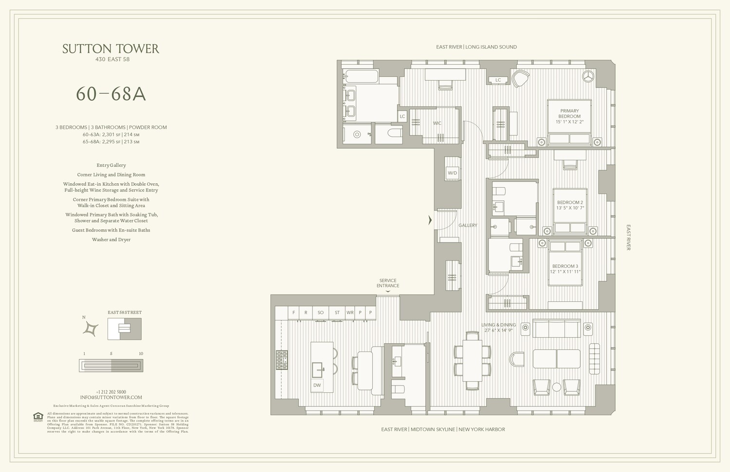 430 East 58th Street 65A Sutton Place New York NY 10022