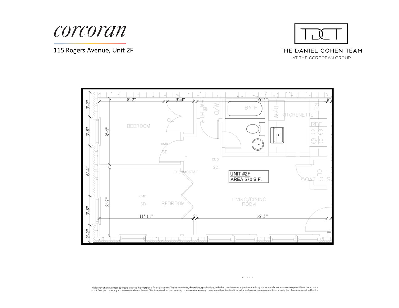 115 Rogers Avenue 2F Crown Heights Brooklyn NY 11216
