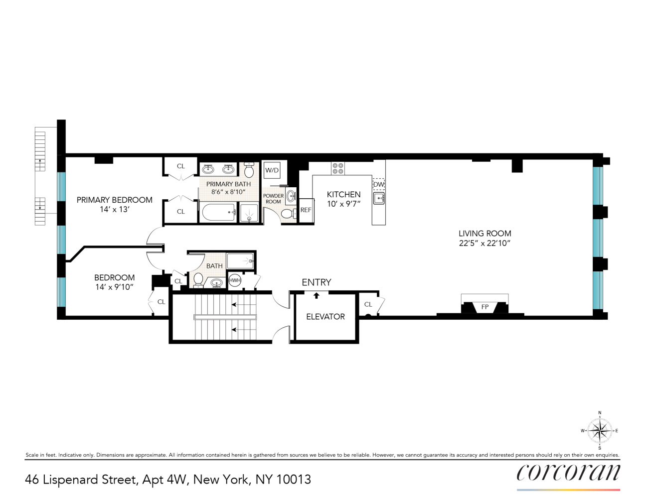 46 Lispenard Street Tribeca New York NY 10013