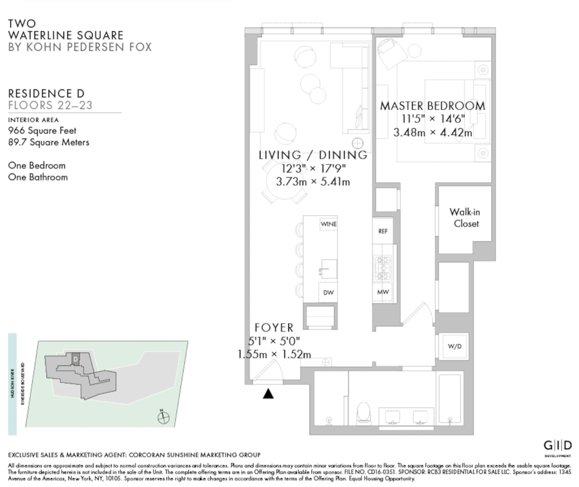 30 Riverside Boulevard, #23D
