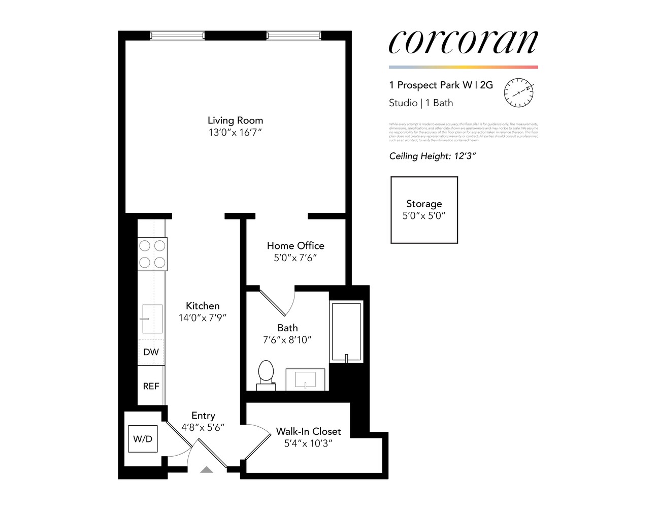 1 Prospect Park West 2G Park Slope Brooklyn NY 11215