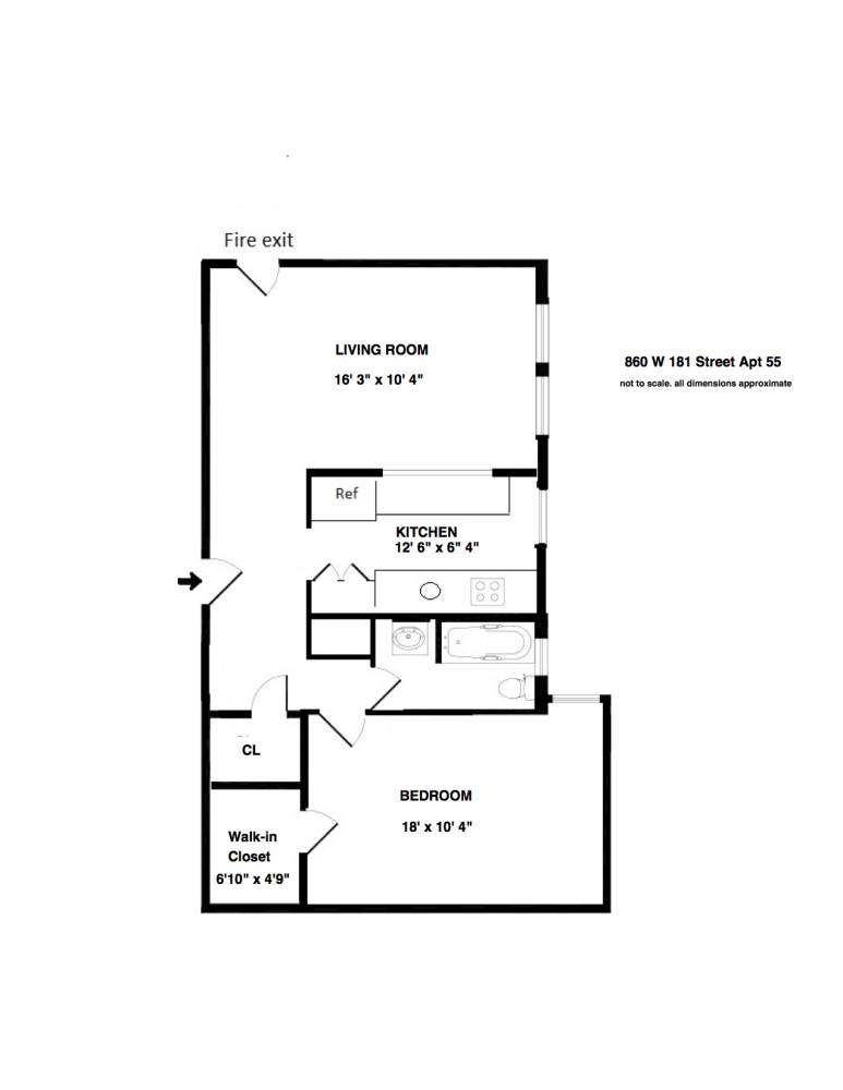 860 West 181st Street 55 Hudson Heights New York NY 10033