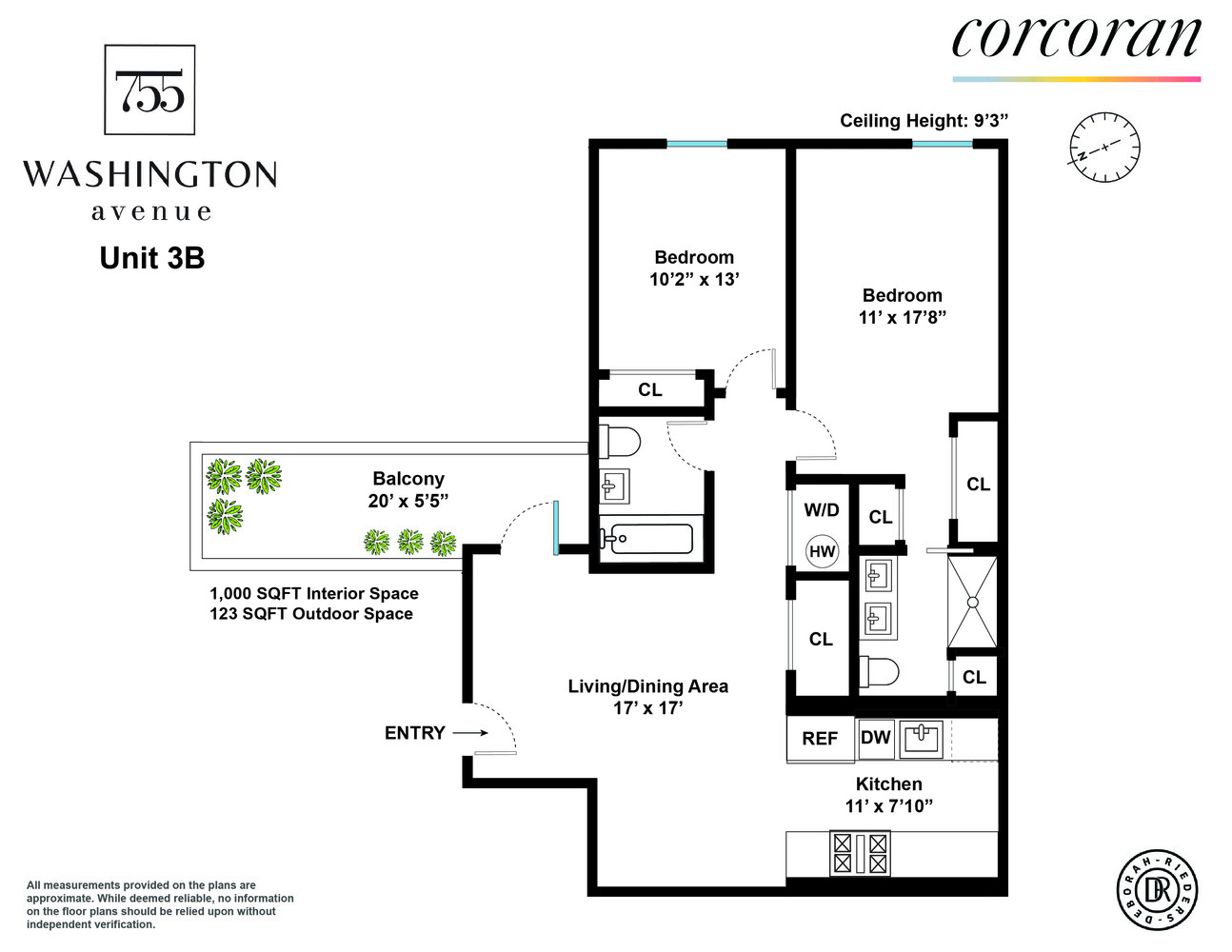 755 Washington Avenue 3B Prospect Heights Brooklyn NY 11238