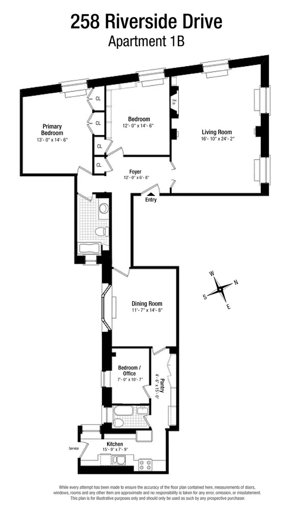 258 Riverside Drive 1B Upper West Side New York NY 10025