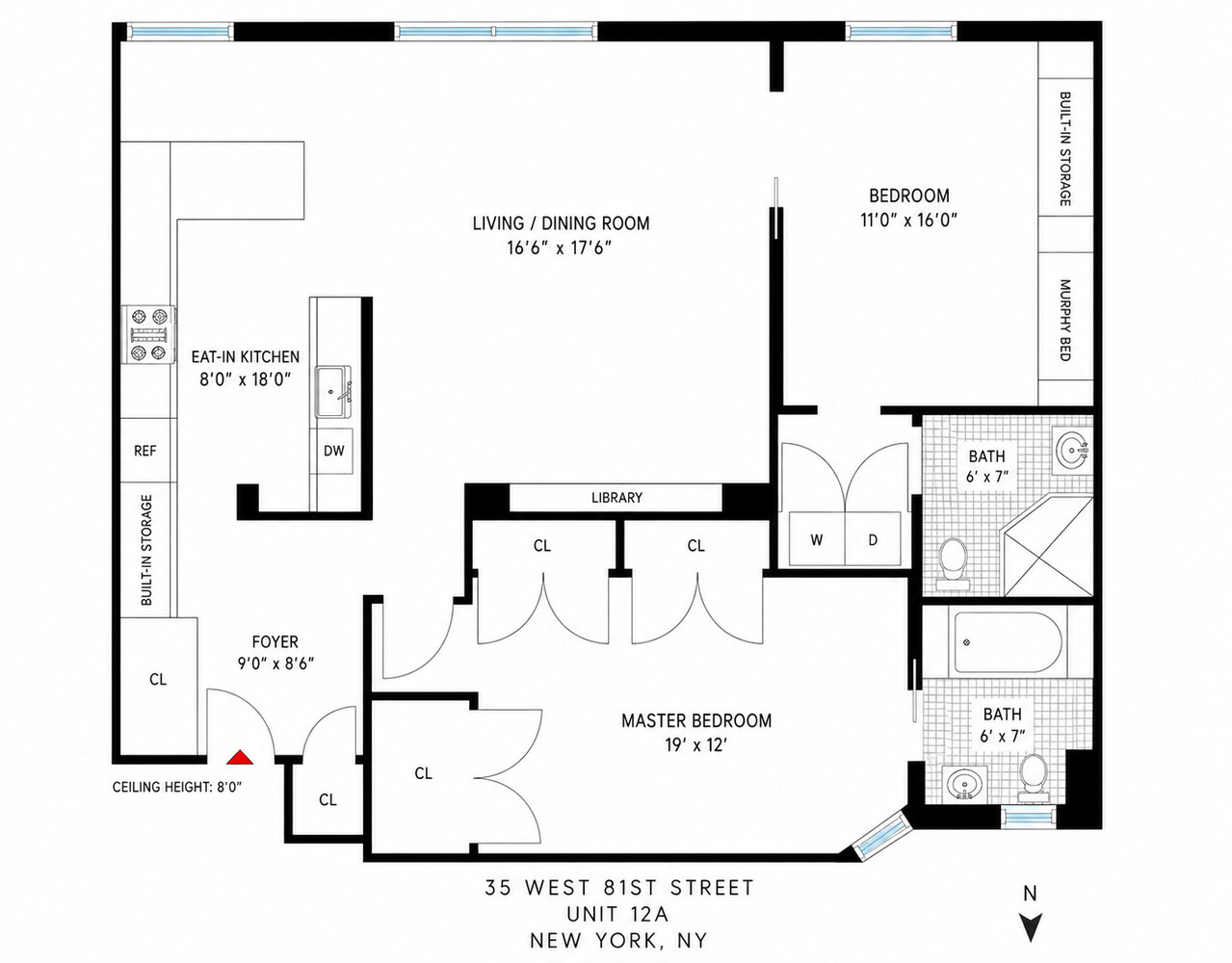 35 West 81st Street 12A Upper West Side New York NY 10024