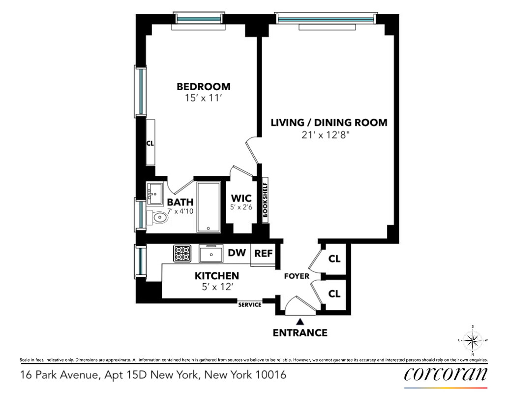 16 Park Avenue 15D Murray Hill New York NY 10016