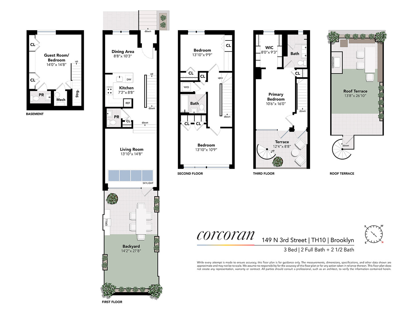 129 North 3rd Street TH10 Williamsburg Brooklyn NY 11211