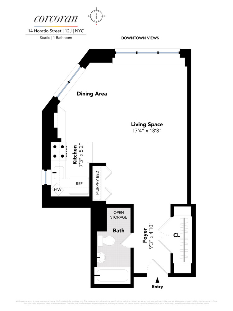 14 Horatio Street 12J W. Greenwich Village New York NY 10014