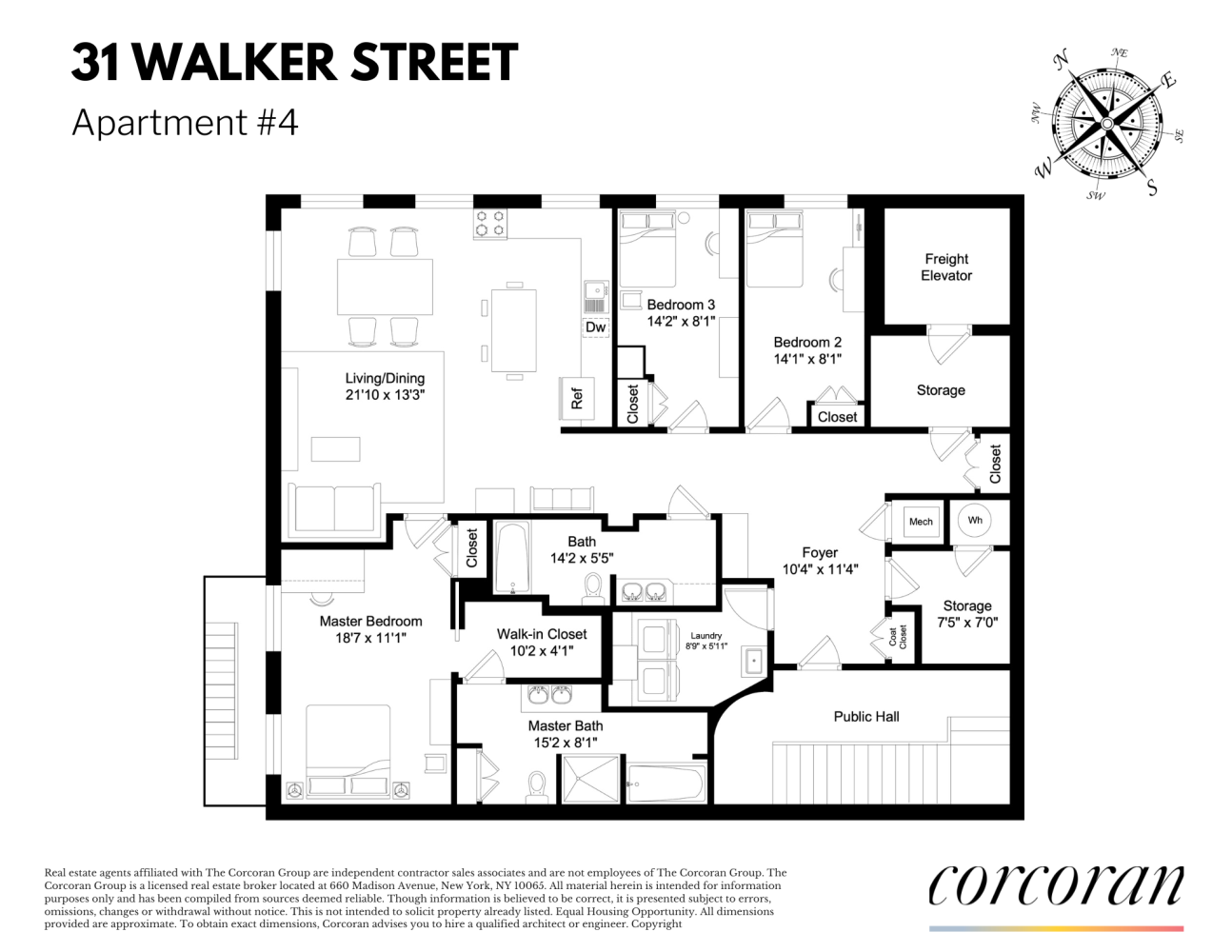 31 Walker Street 4 Tribeca New York NY 10013
