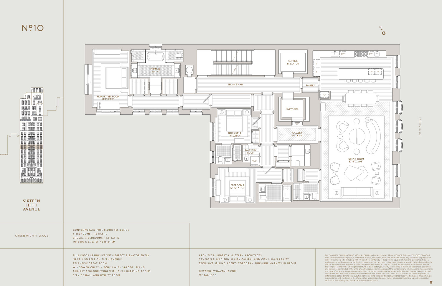 16 Fifth Avenue 10 Greenwich Village New York NY 10011