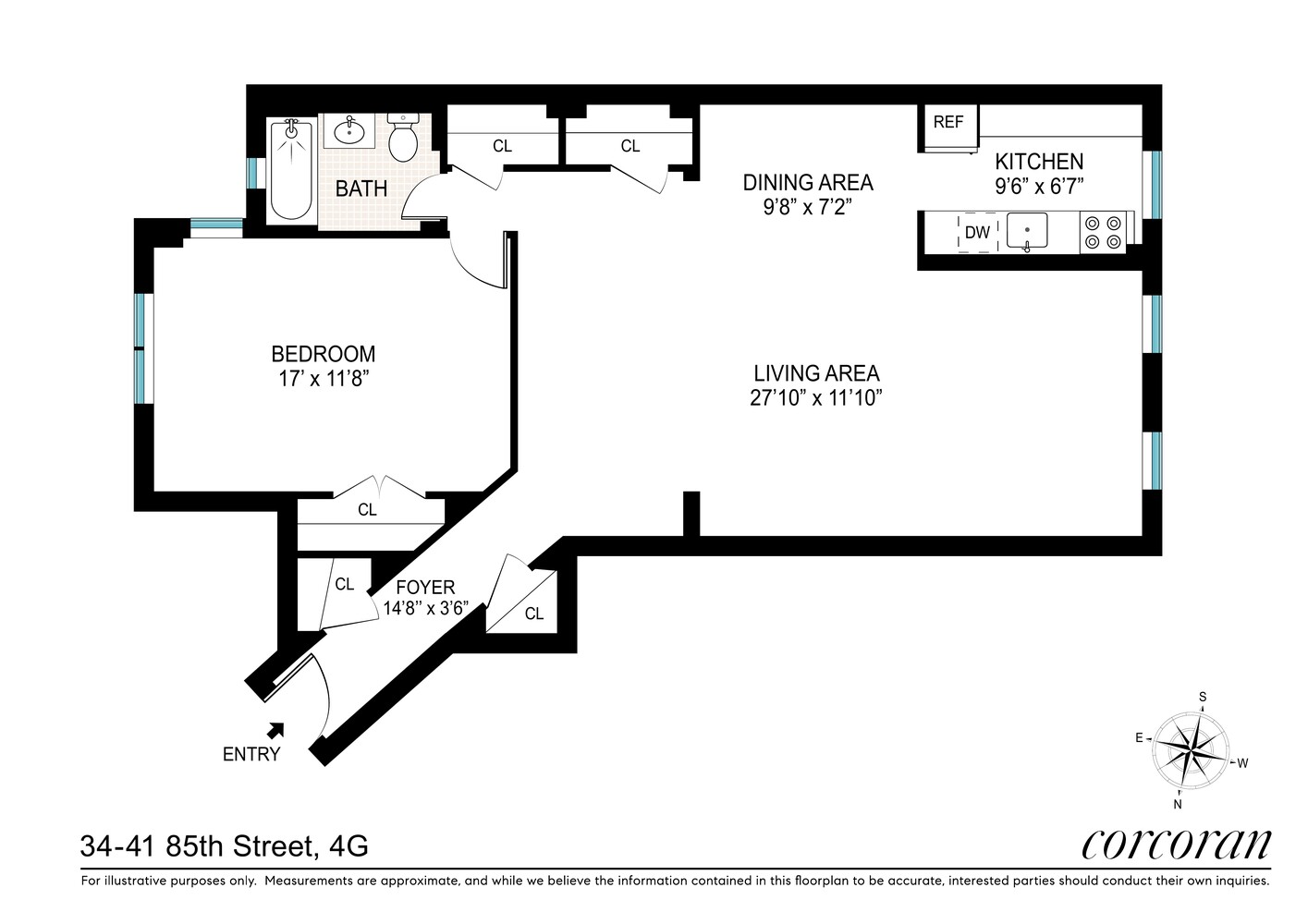 34-41 85th Street 4G Jackson Heights Queens NY 11372