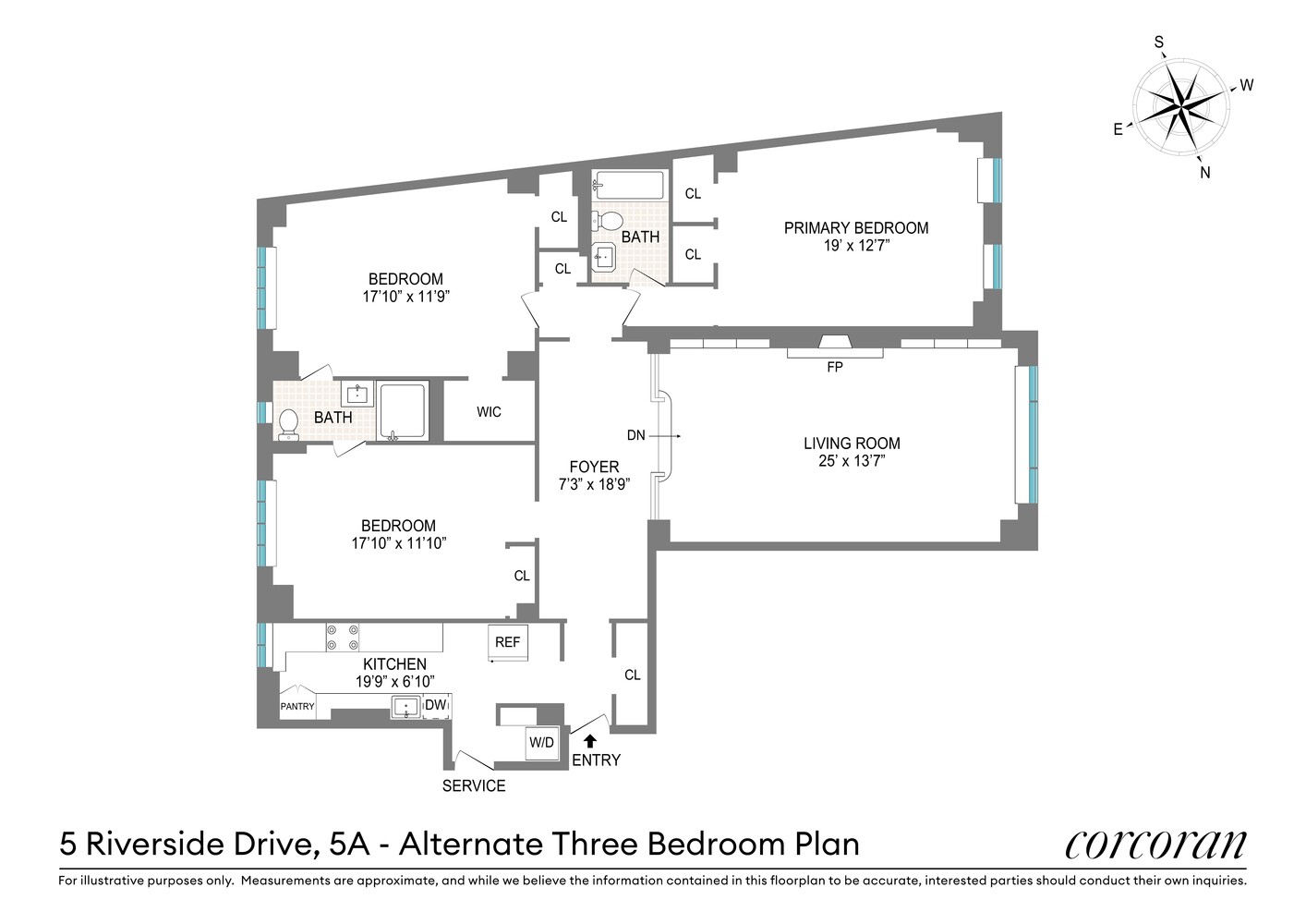 5 Riverside Drive 5A Upper West Side New York NY 10023
