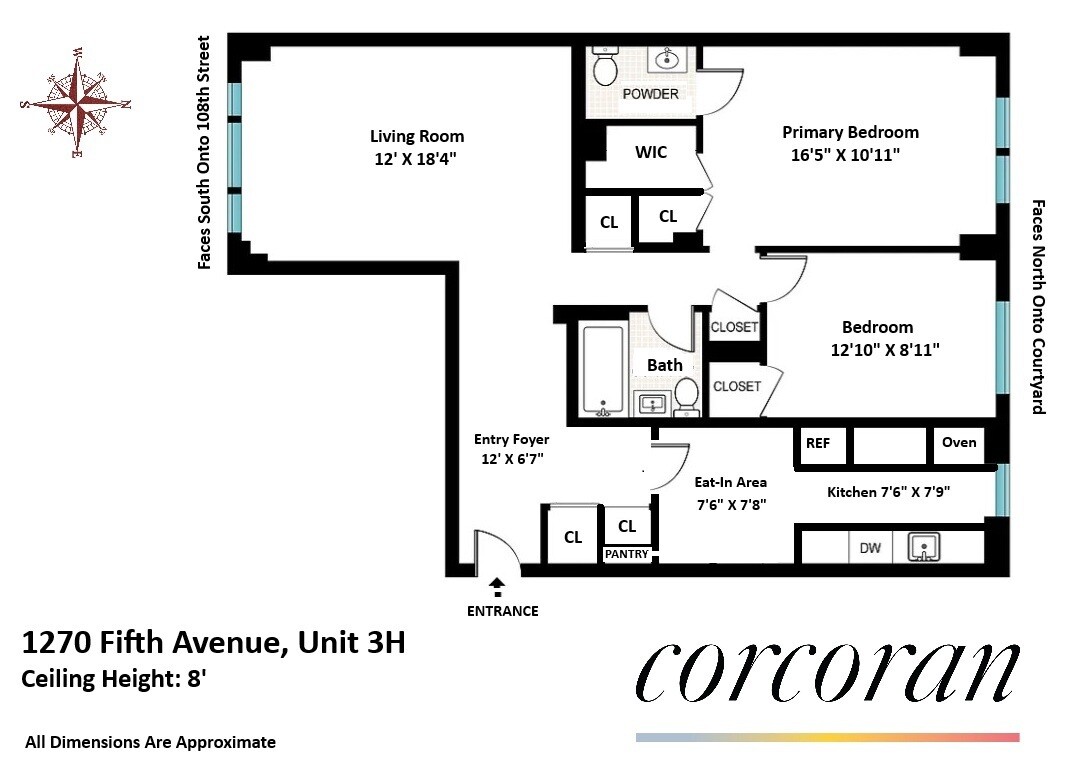 1270 Fifth Avenue 3H Upper East Side New York NY 10029
