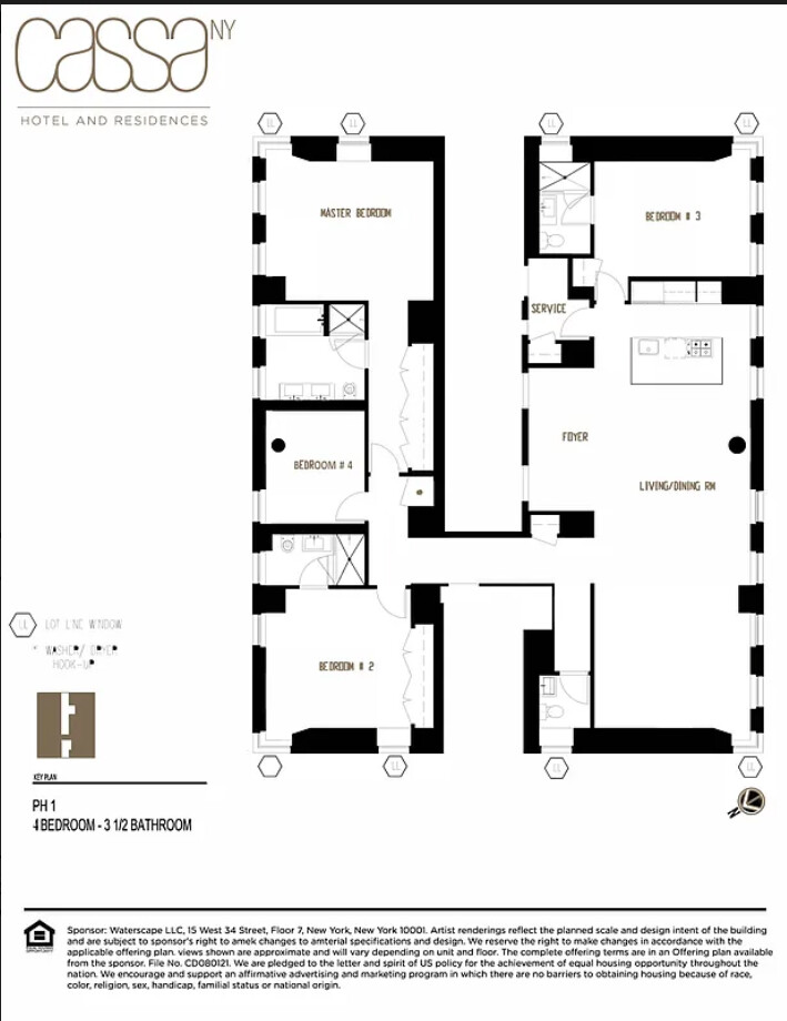 70 West 45th Street PH1 Midtown West New York NY 10036