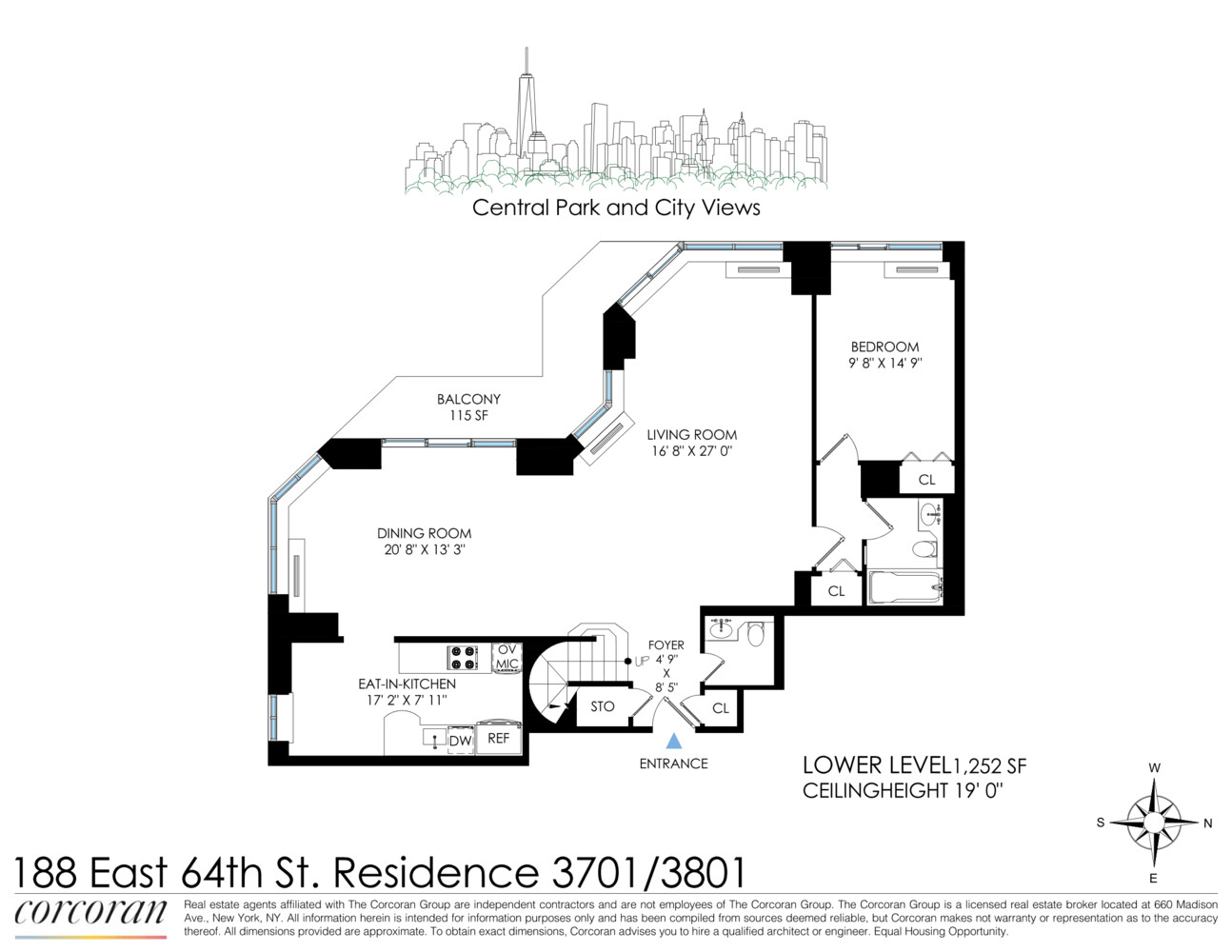 188 East 64th Street 3701/3801 Upper East Side New York NY 10065