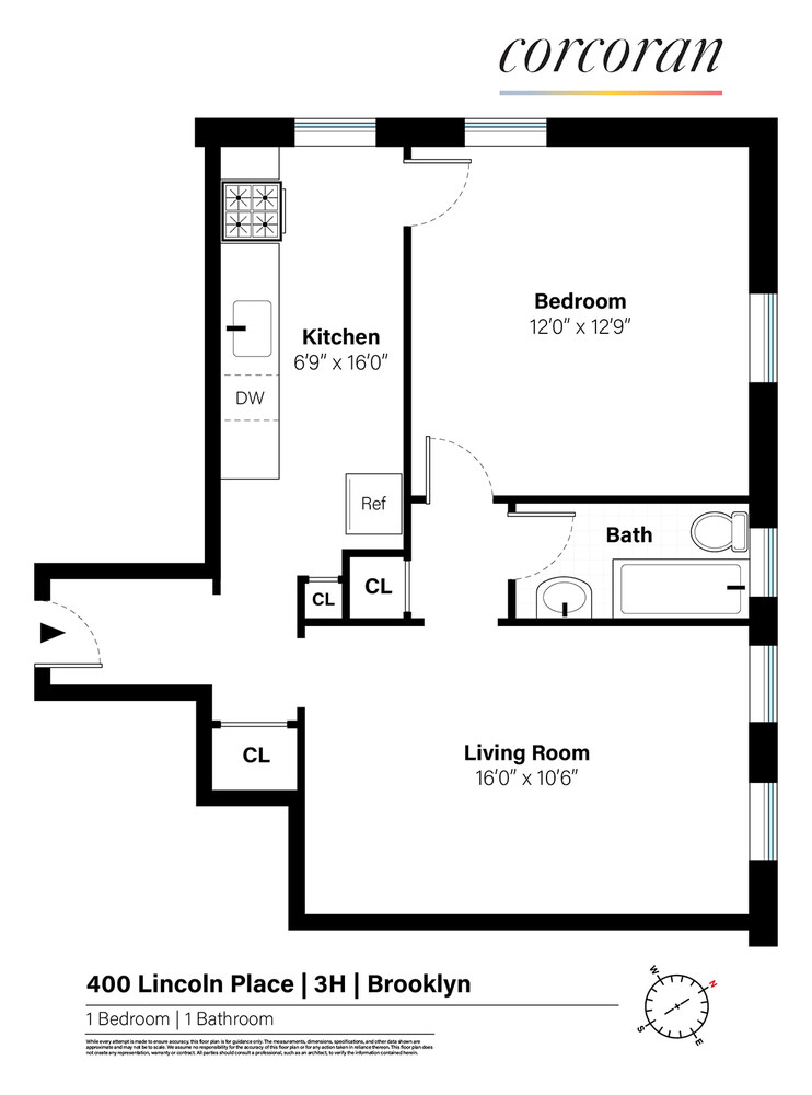 400 Lincoln Place 3H Prospect Heights Brooklyn NY 11238