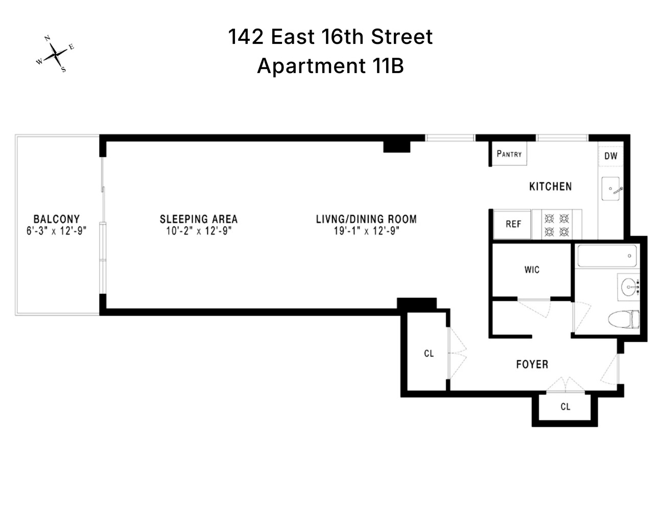 142 East 16th Street 11B Gramercy Park New York NY 10003