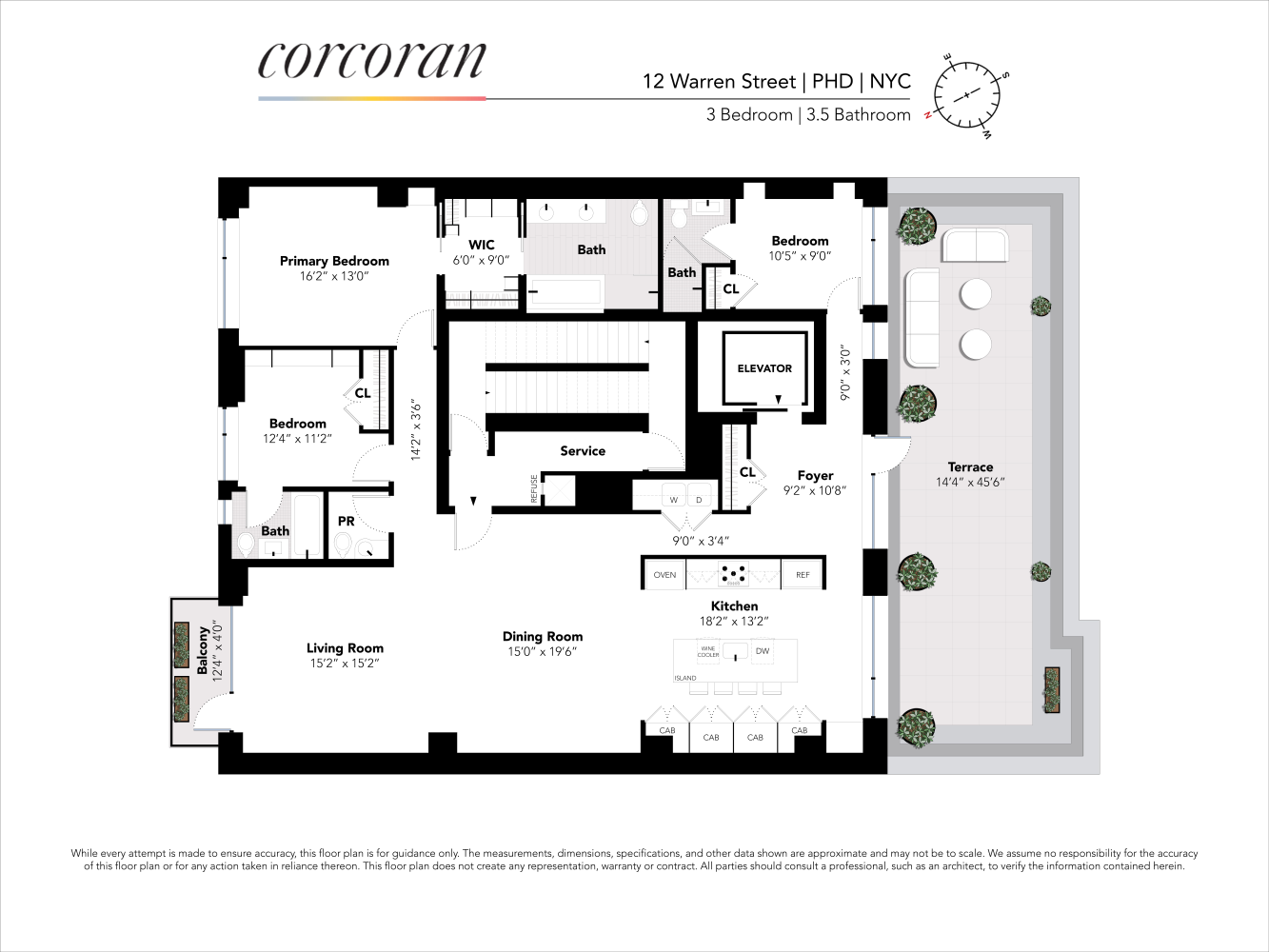 12 Warren Street Tribeca New York NY 10007