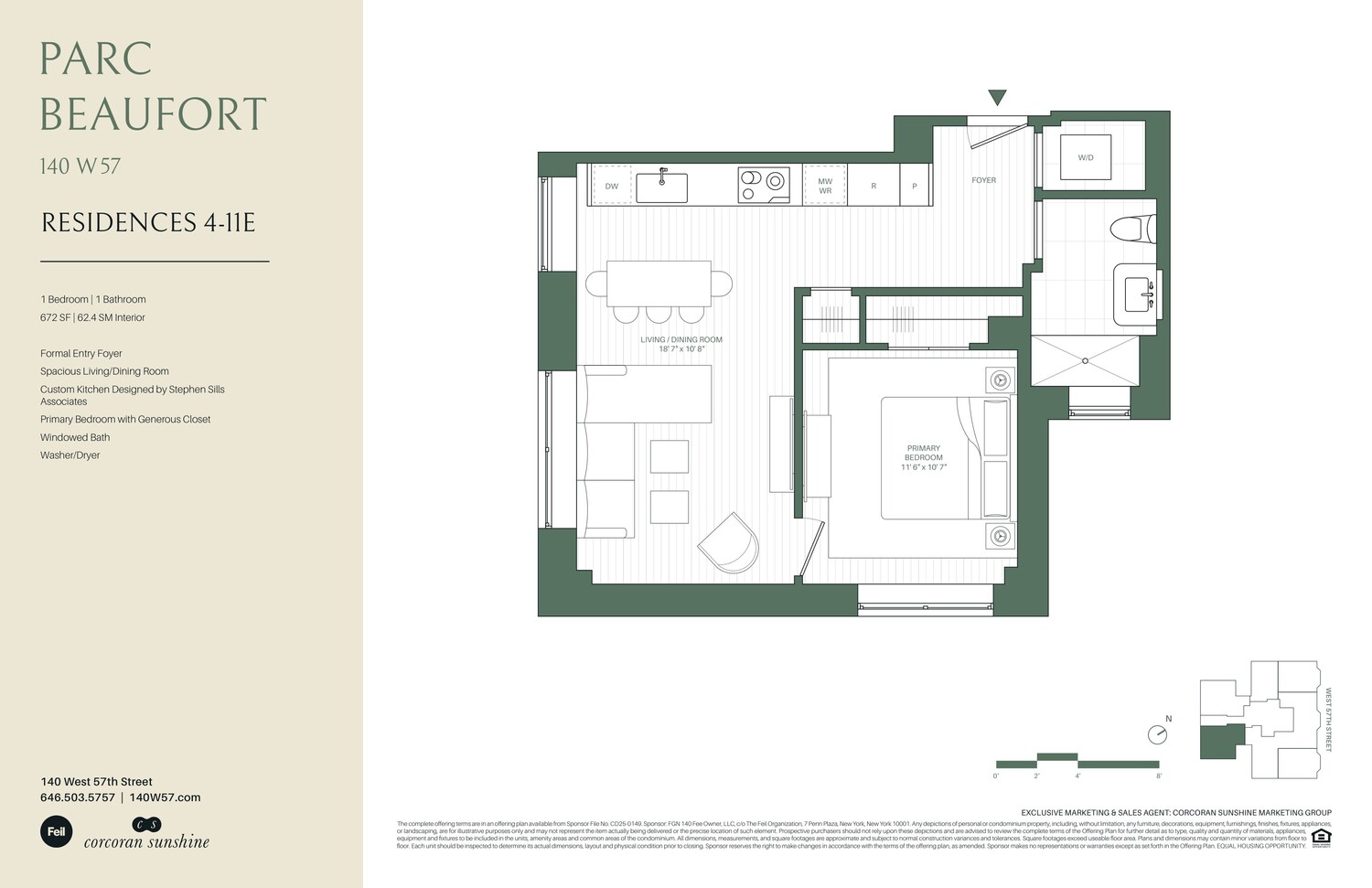 140 West 57th Street 5E Midtown West New York NY 10019