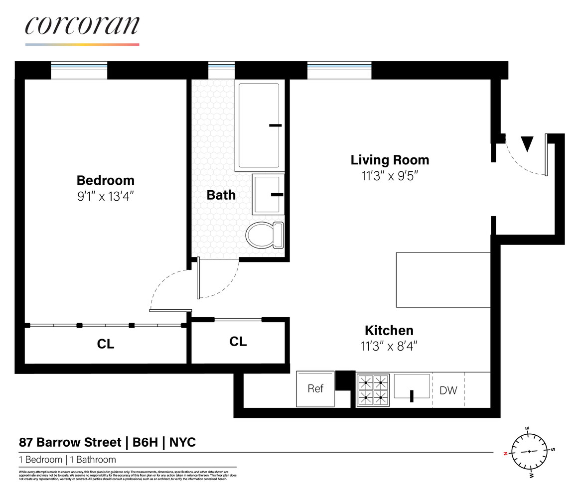 87 Barrow Street B6H W. Greenwich Village New York NY 10014