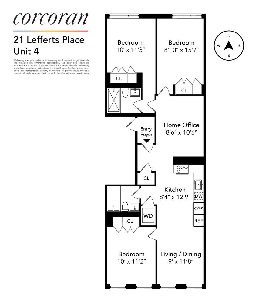21 Lefferts Place PH Clinton Hill Brooklyn NY 11238