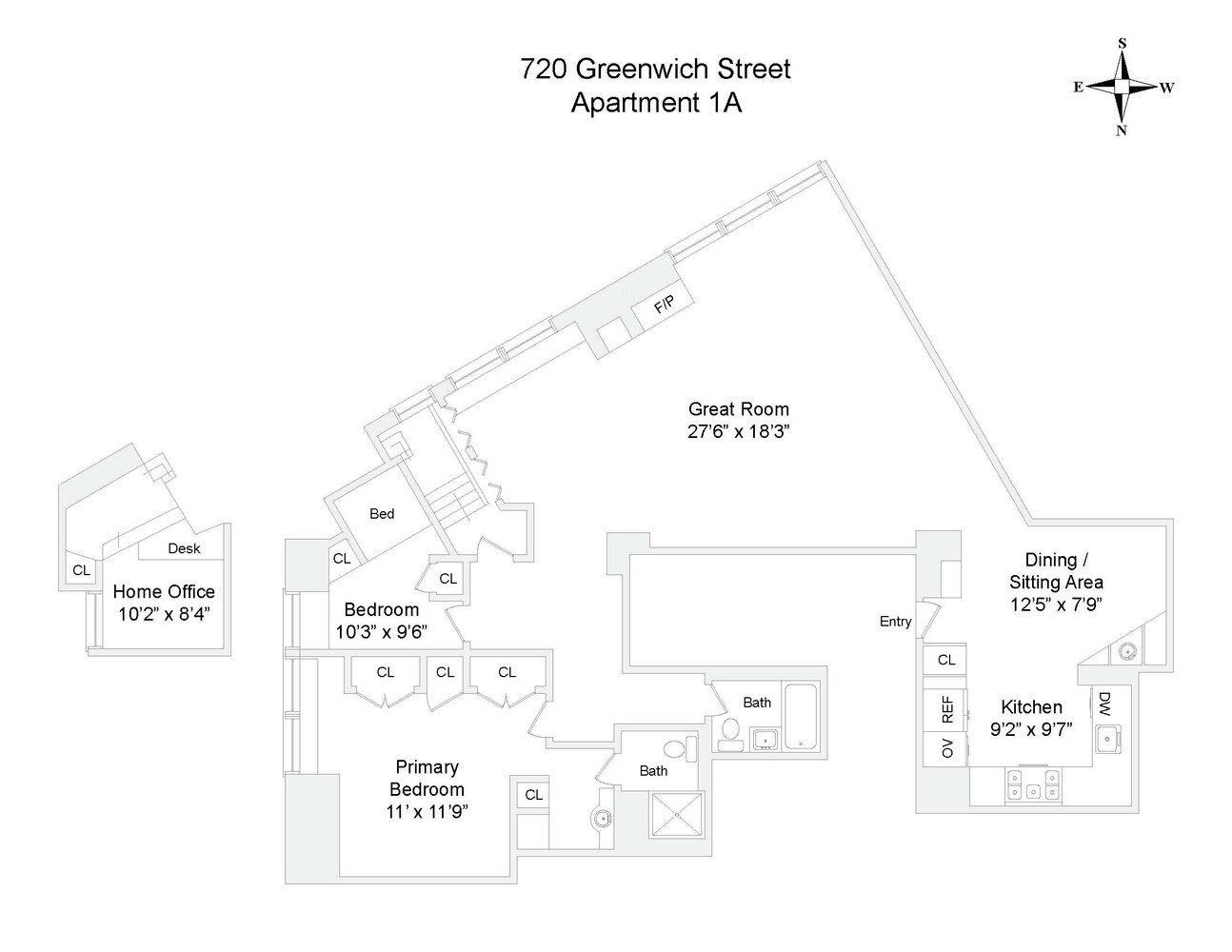 720 Greenwich Street W. Greenwich Village New York NY 10014