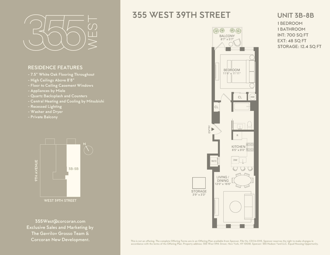 355 West 39th Street Midtown West New York NY 10018
