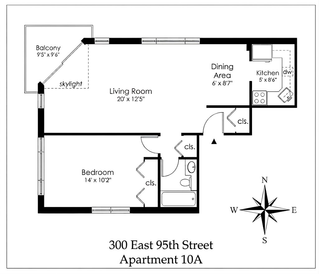 300 East 95th Street 10A Upper East Side New York NY 10128