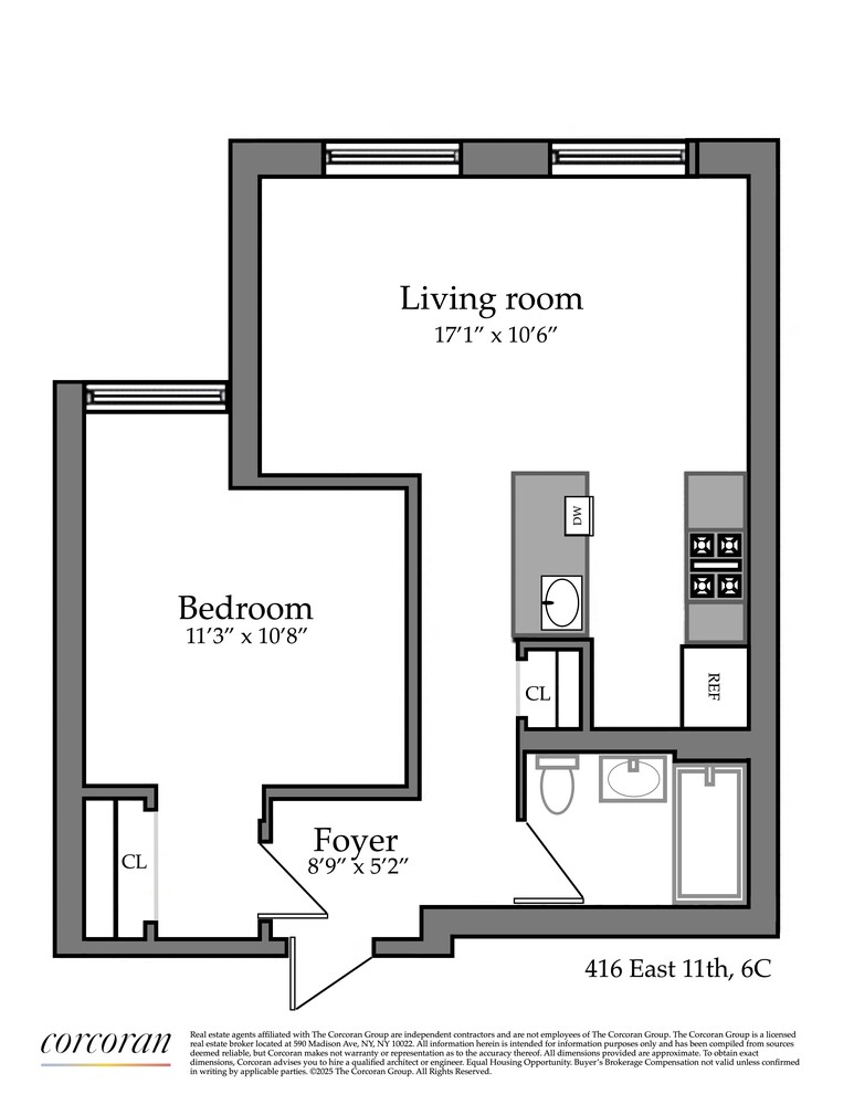 416 East 11th Street 6C E. Greenwich Village New York NY 10009