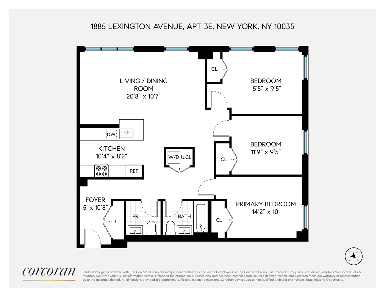 1885 Lexington Avenue 3E East Harlem New York NY 10035
