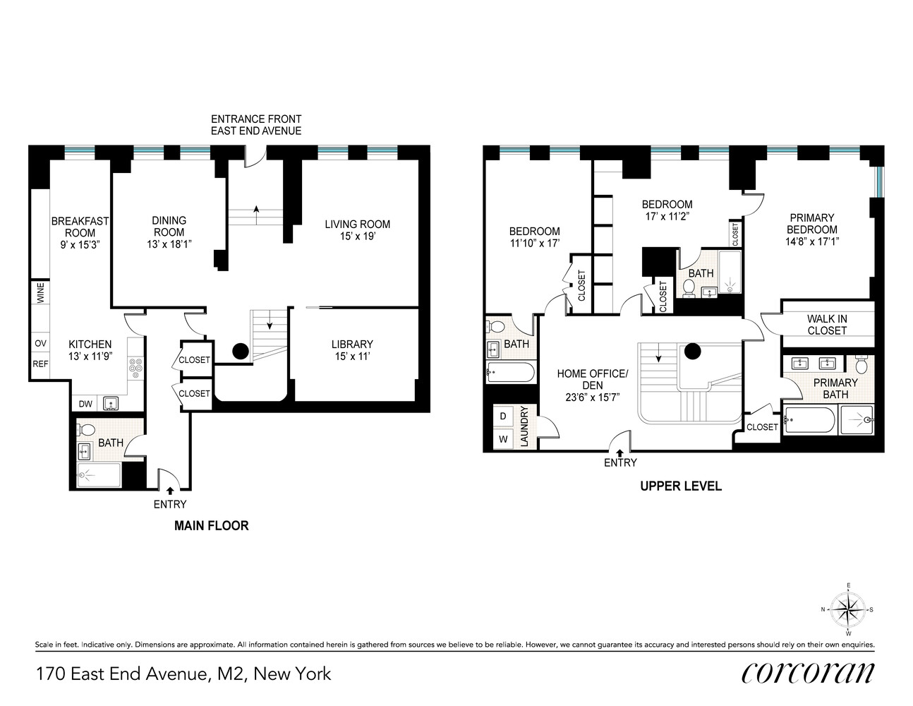 170 East End Avenue M2 Upper East Side New York NY 10128