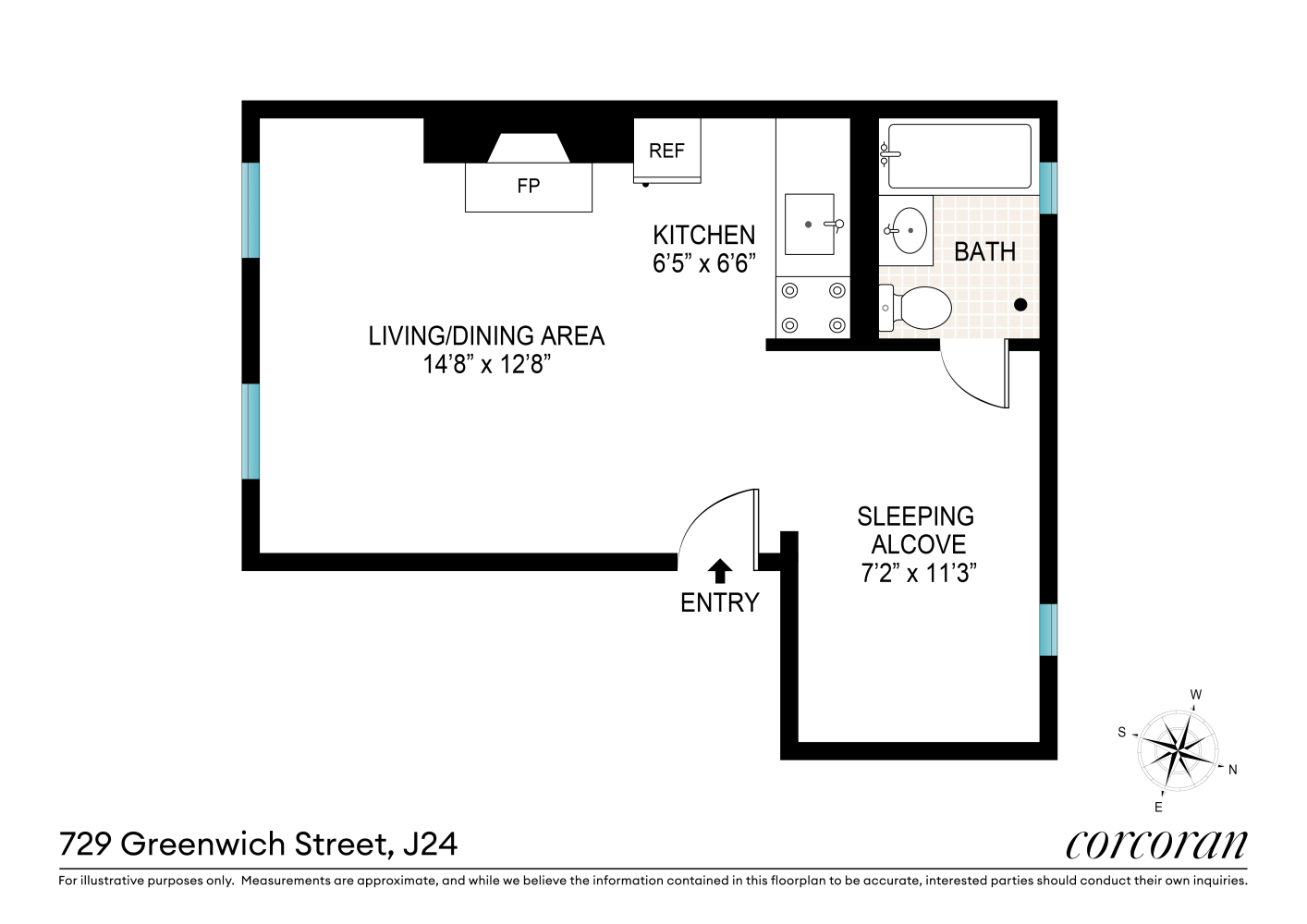 729 Greenwich Street J24 W. Greenwich Village New York NY 10014