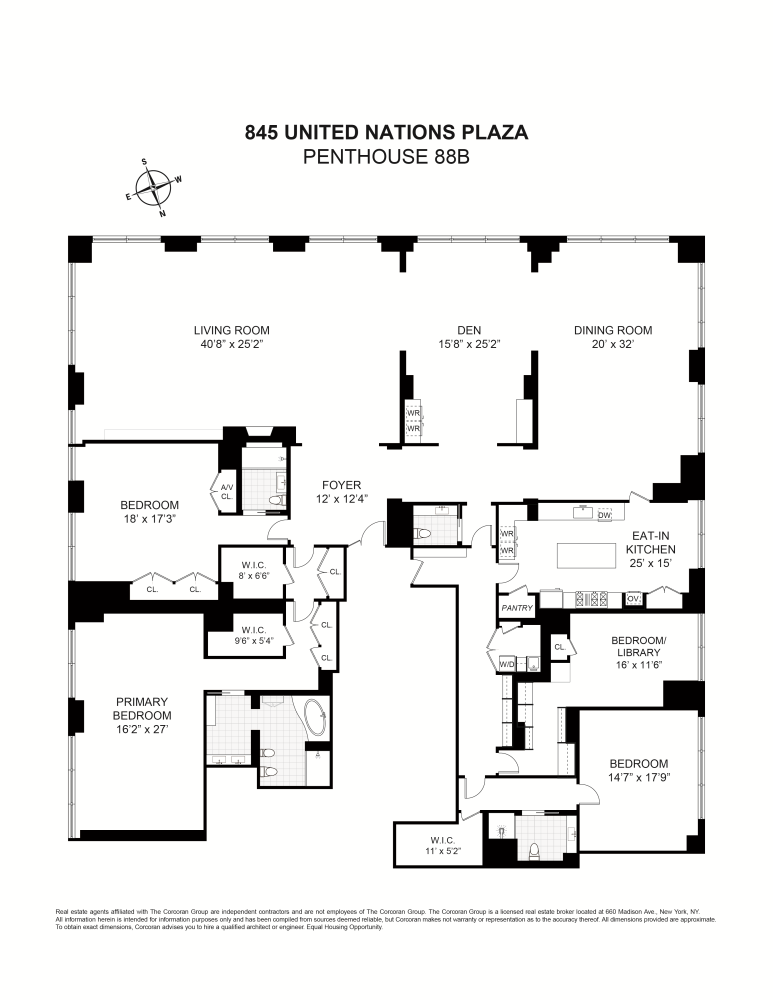 845 United Nations Plaza, #PH88B