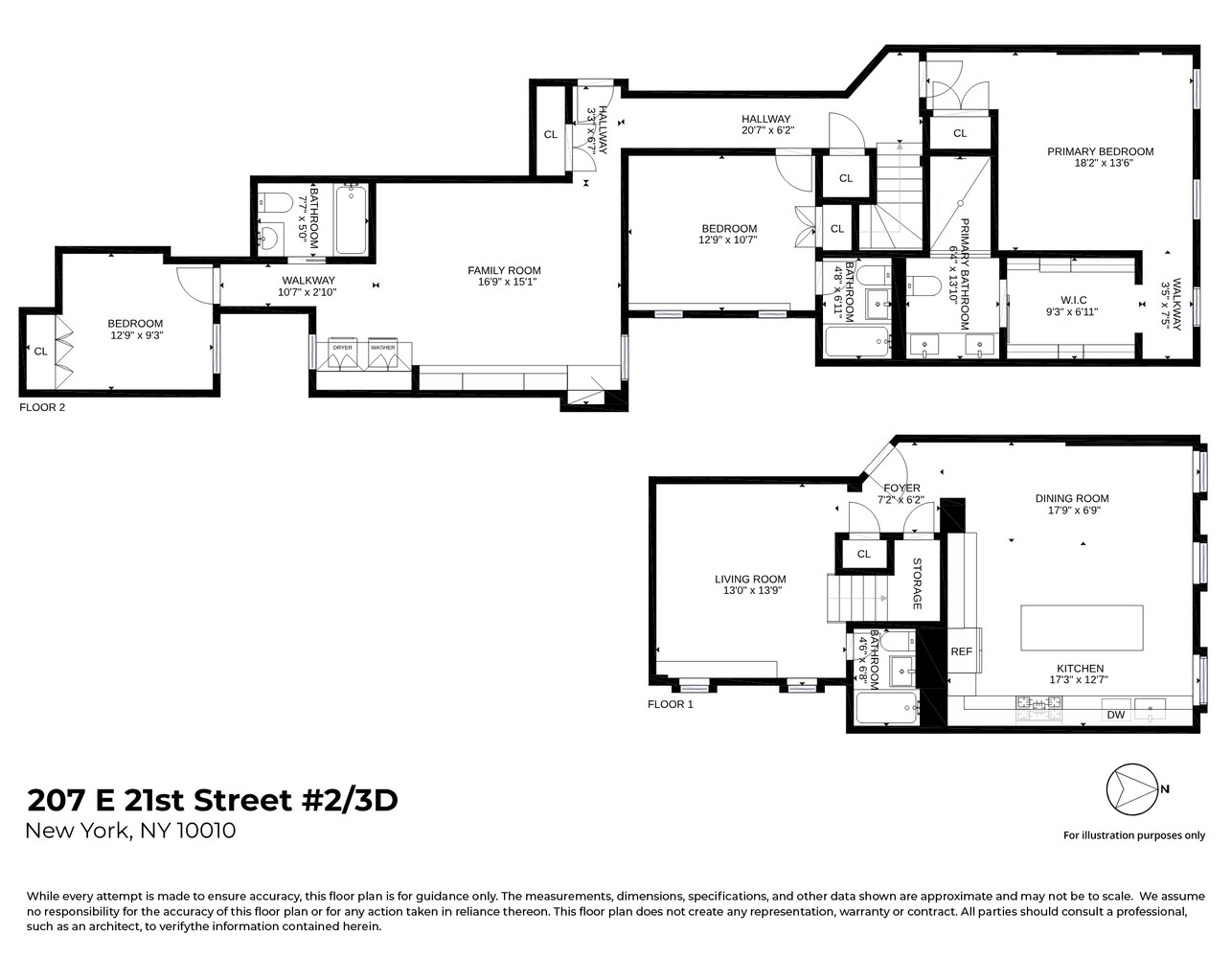 207 East 21st Street 2/3D Gramercy Park New York NY 10010