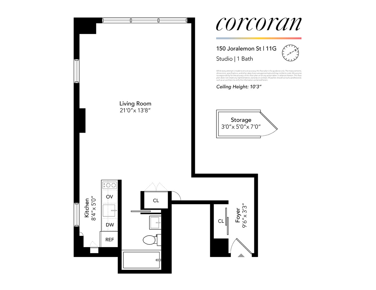 150 Joralemon Street 11G Brooklyn Heights Brooklyn NY 11201