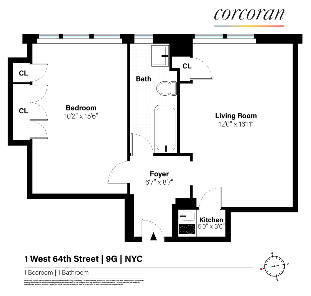 41 Central Park West 9G Central Park West New York NY 10023