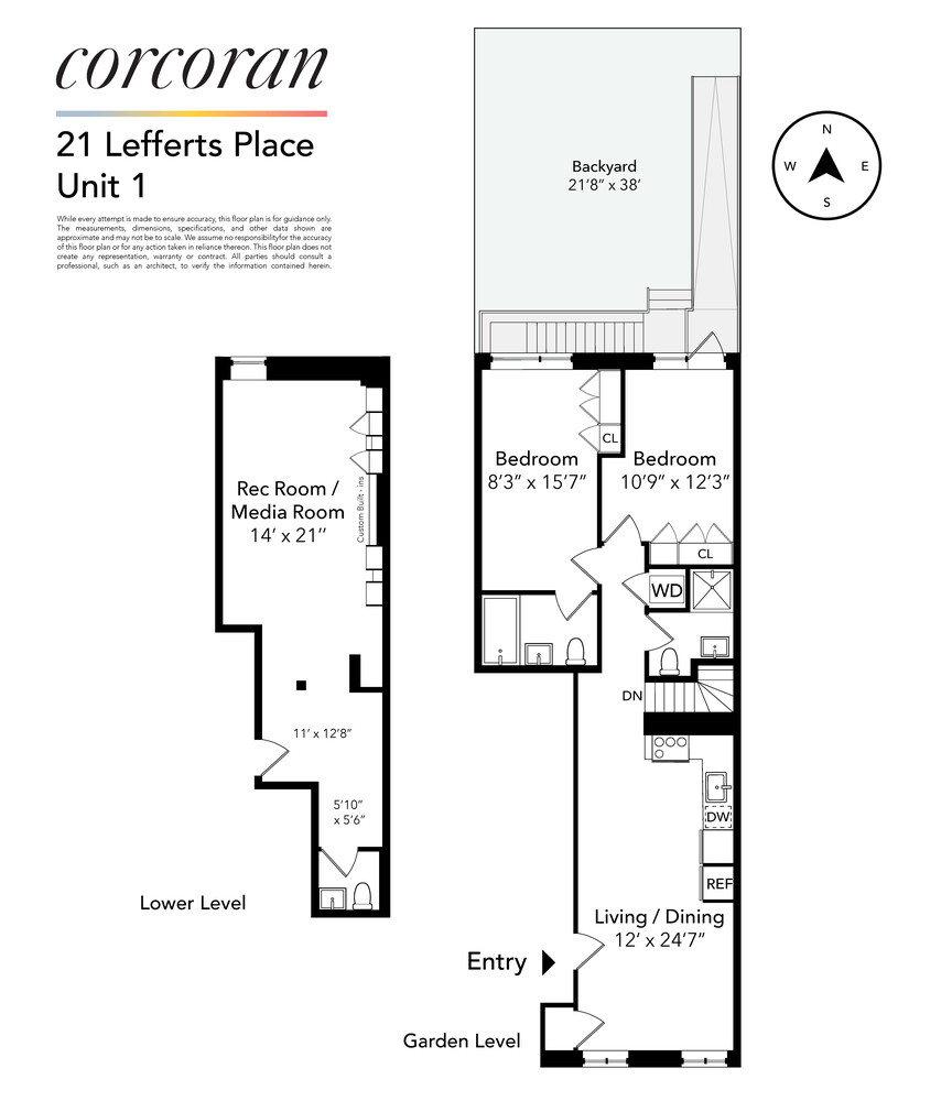21 Lefferts Place 1 Clinton Hill Brooklyn NY 11238
