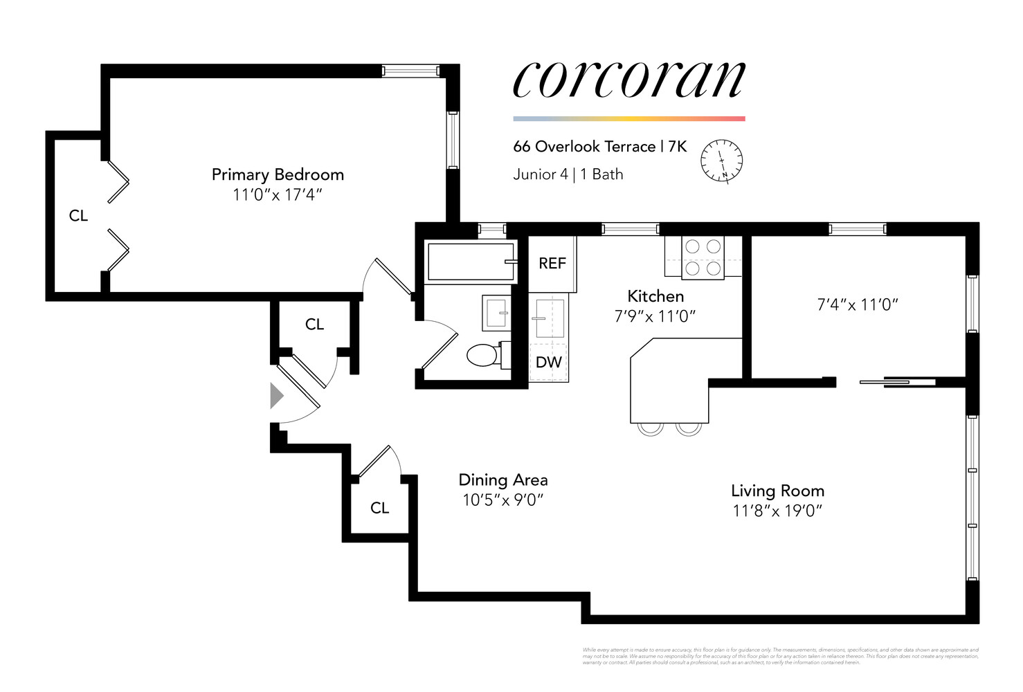 66 Overlook Terrace 7K Hudson Heights New York NY 10040