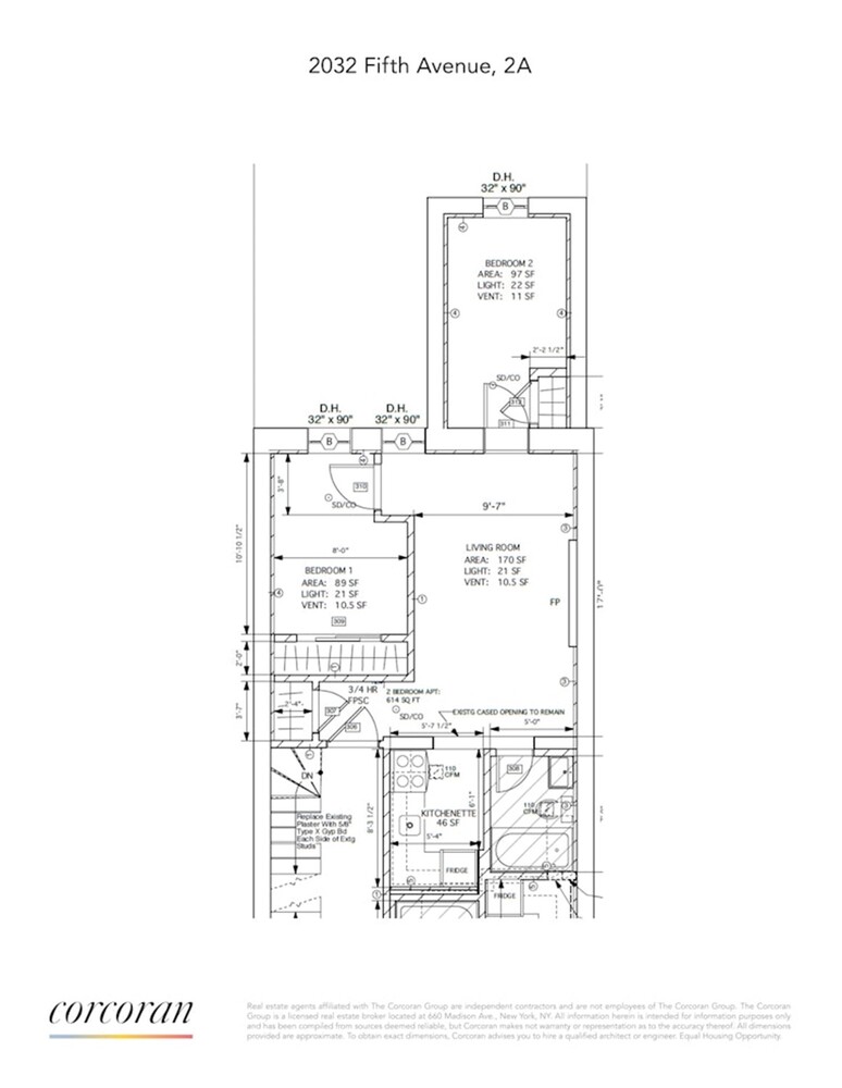 2032 Fifth Avenue 2A West Harlem New York NY 10035