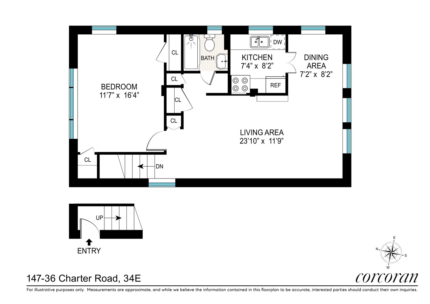 147-36 Charter Road 34E Briarwood Queens NY 11435