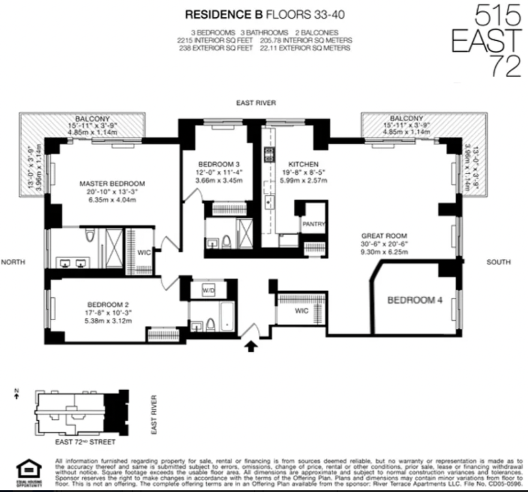 515 East 72nd Street 40B Upper East Side New York NY 10021