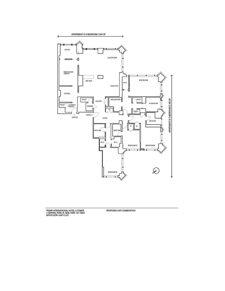 1 Central Park West 40CD Central Park West New York NY 10023