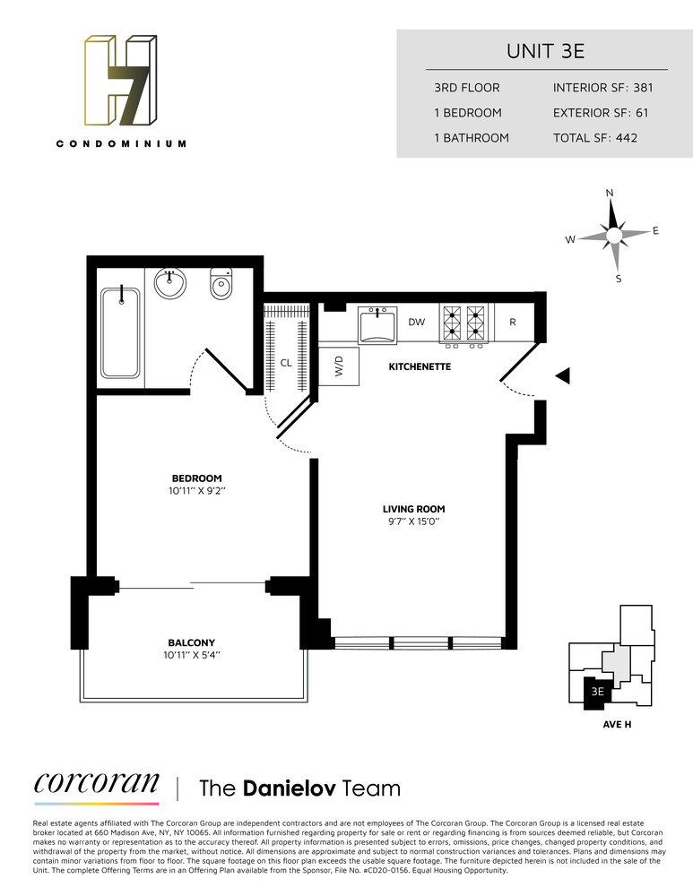 623 Avenue H 3E Ocean Parkway Brooklyn NY 11230