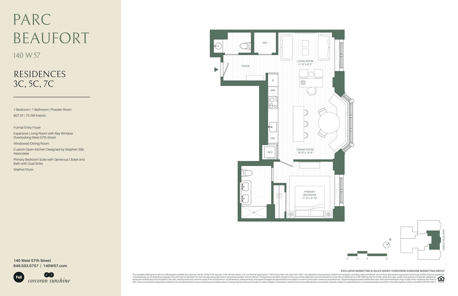 140 West 57th Street 5C Midtown West New York NY 10019