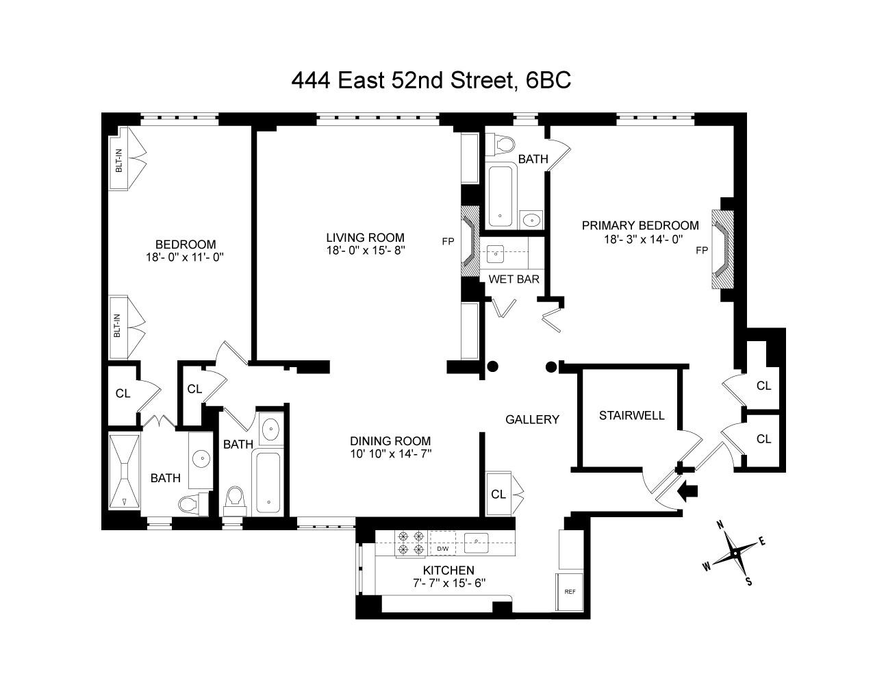 444 East 52nd Street 6BC Beekman Place New York NY 10022